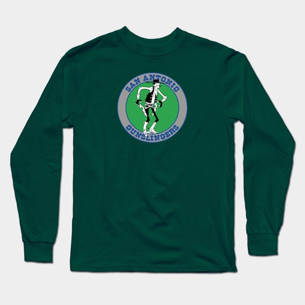 San Antonio Gunslingers Long Sleeve T-Shirt by HeyBeardMon